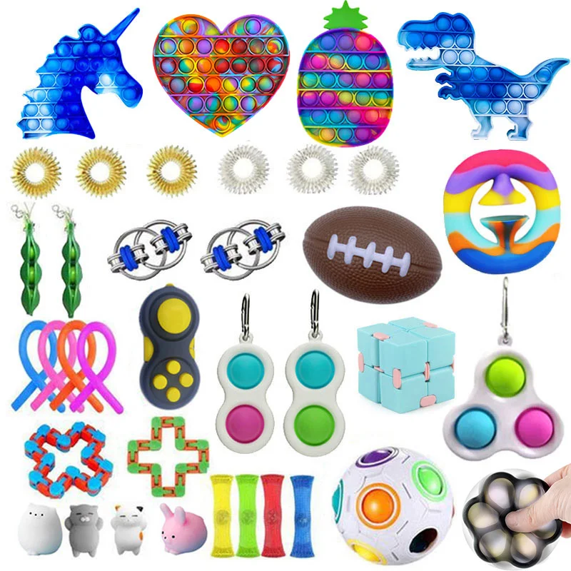 

Популярный набор игрушек-антистрессов с пузырьками для взрослых, игрушка для снятия стресса, сжимаемая Игрушка антистресс, бесплатная дост...