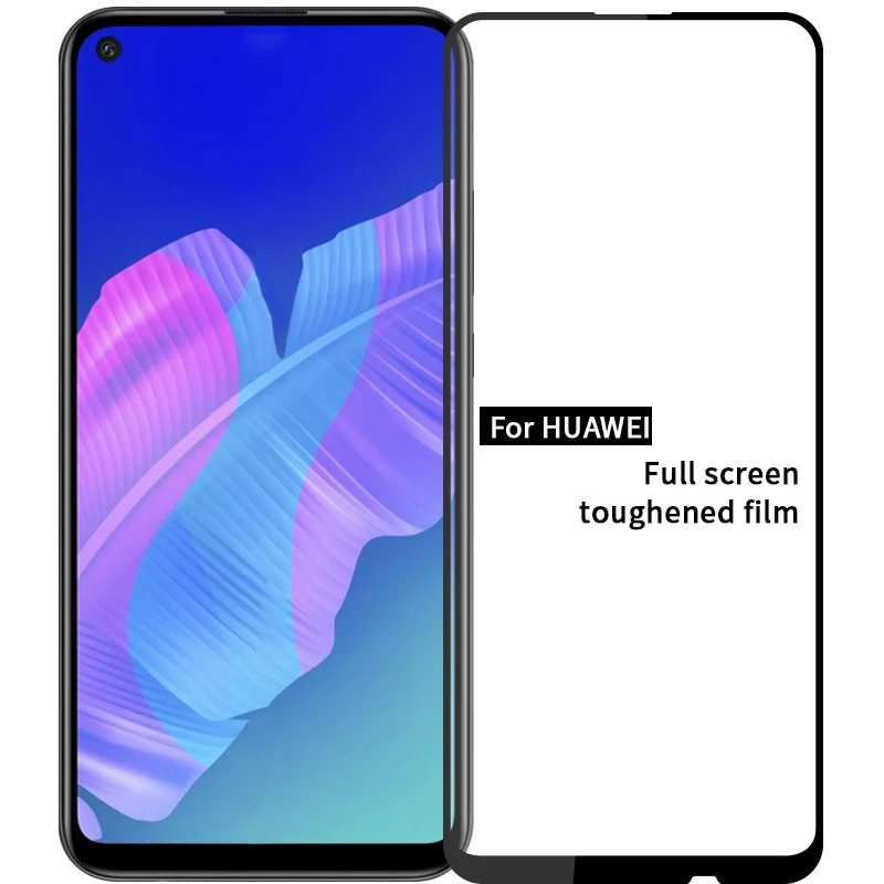

For Huawei P30 Lite XL Pro Full Color Cover Ultra Thin High Definition Explosion Proof Film Screen Protector Tempered Glass