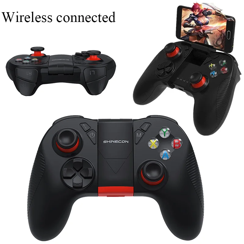 Беспроводной Bluetooth совместимый геймпад TIPTOP B04 удаленный игровой контроллер с