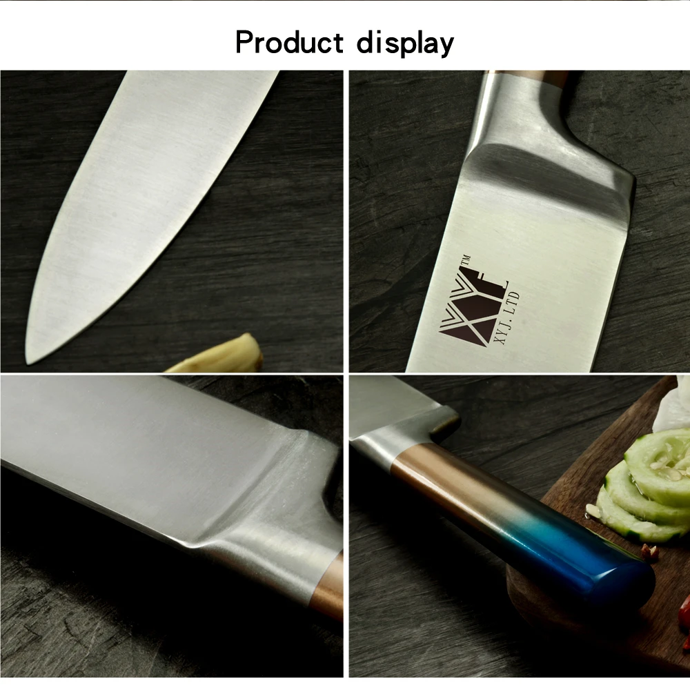 Набор кухонных ножей 6 предметов ножи из нержавеющей стали 8 дюймов нож шеф-повара