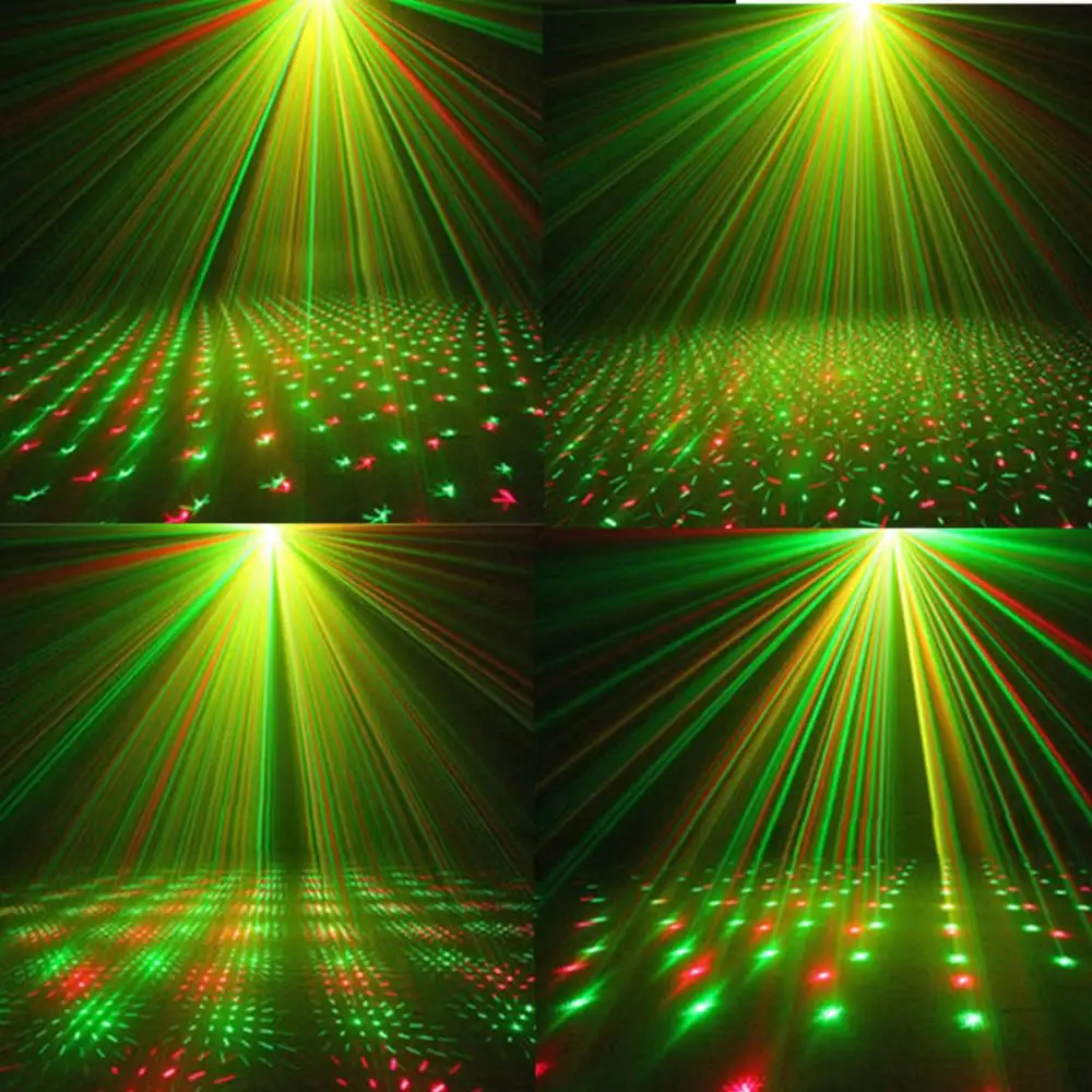 Вечерние RGB светодиодный сценический свет с автоматическим звуком/функцией