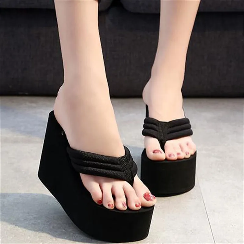 Сандалии женские на танкетке босоножки из ЭВА очень высоком каблуке