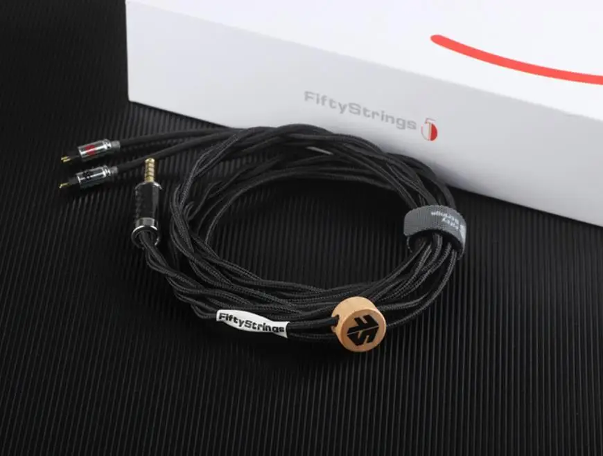 Черная Серия fiftystring 1960s 24awg Occ медный посеребренный с обновленным кабелем litz 0 78 mmcx