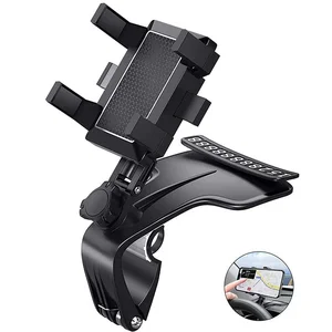 upgrade cell phone automobile cradles dashboard phone holder for car mount phone clip for 3 7inch smartphone 1200 rotation free global shipping