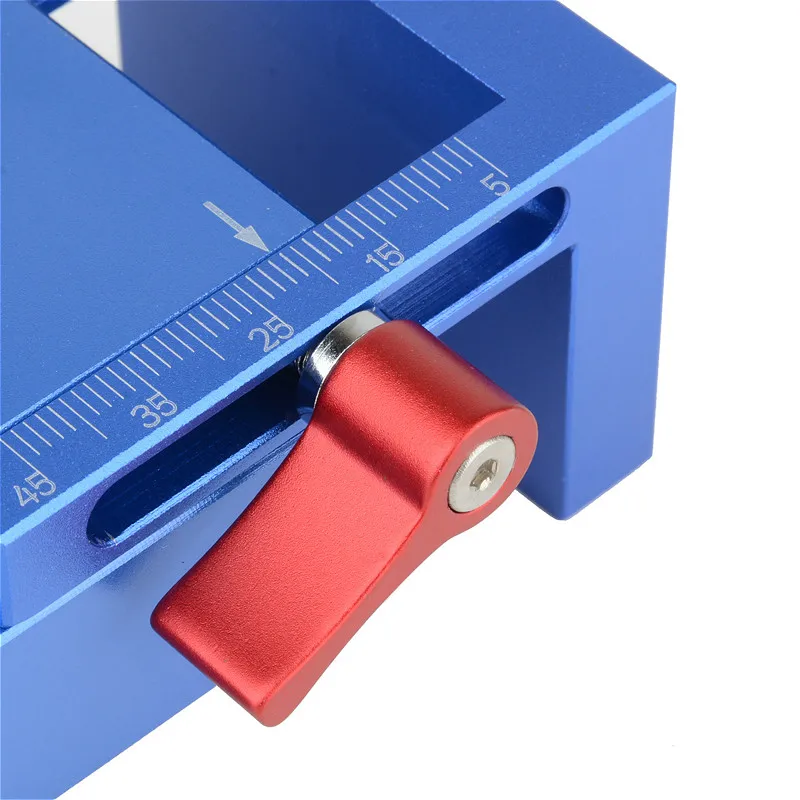 

Aluminum Pocket Hole Jig Kit Wood Hole Saw 9.5mm Step Drill Bits 150mm PH2 Screwdriver Bit with Pocket Plugs Screws