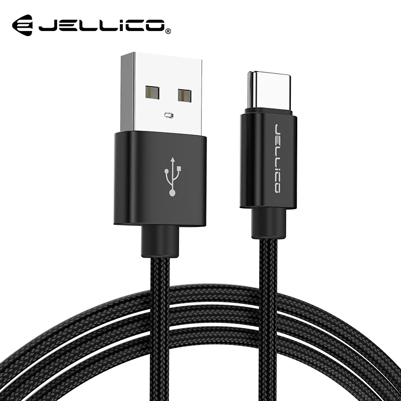 Кабель USB Type C для быстрой зарядки кабель Samsung Galaxy S9 S8 Oneplus 6 нейлоновый плетеный