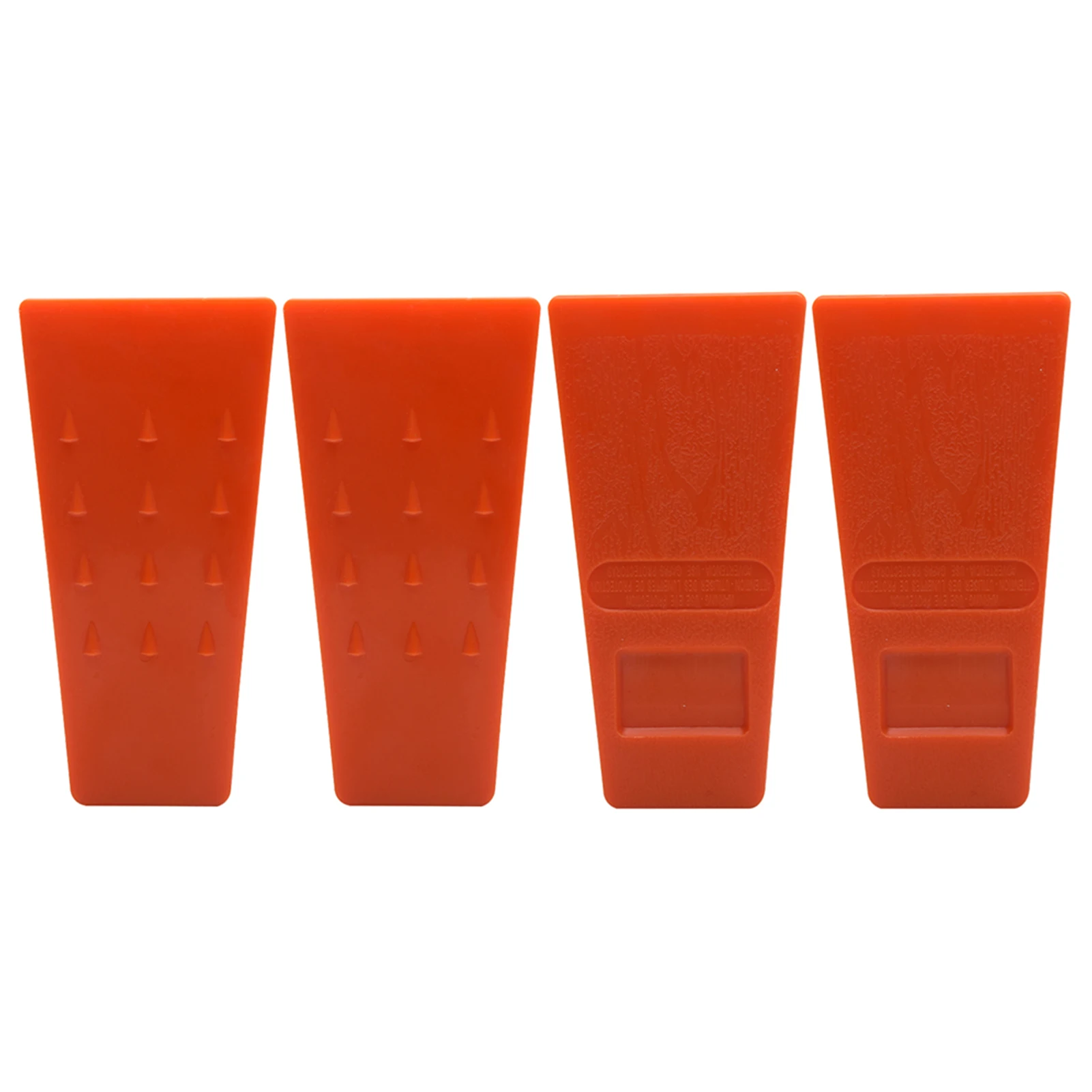 

4pcs/set 5.5inch Replacement Felling Wedge Tool Durable Accessories Double Taper Portable Logging Supplies Chain Saw Tree Home