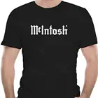 Футболка McIntosh 0712R для мужчин и женщин, Повседневная рубашка с забавным принтом, с круглым вырезом, с надписью Home Audio