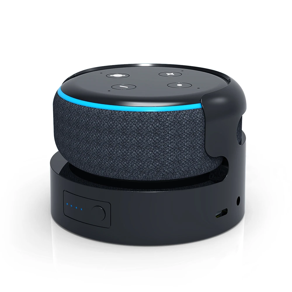 Комплект аккумуляторов Echo dot 3 го поколения портативная Базовая батарея для Dot