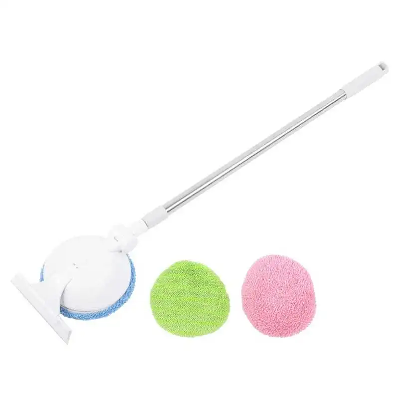 

Window Cleaner Cordless Telescopic Window Wiping Mop 90 Degree Rotation USB Electric Glass Cleaner Floor Cleaning