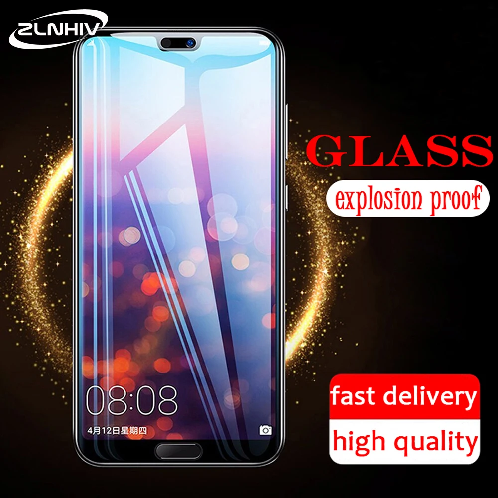 Zlnвич для huawei P40 lite E pro plus закаленное стекло P30 P20 Защитная пленка экрана телефона