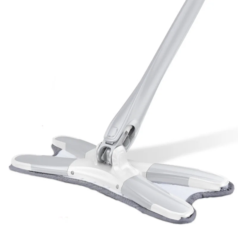 Congis Швабра для пола X type с 1 шт. сменная ткань из микрофибры Ручная стирка плоские