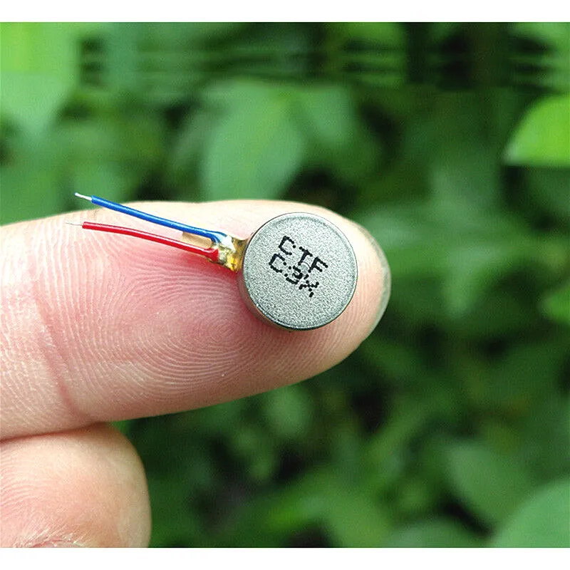 Монета плоская кнопка-Тип Мини 0930 Вибрационный Мотор постоянного тока 3V-4 2 V 3 7