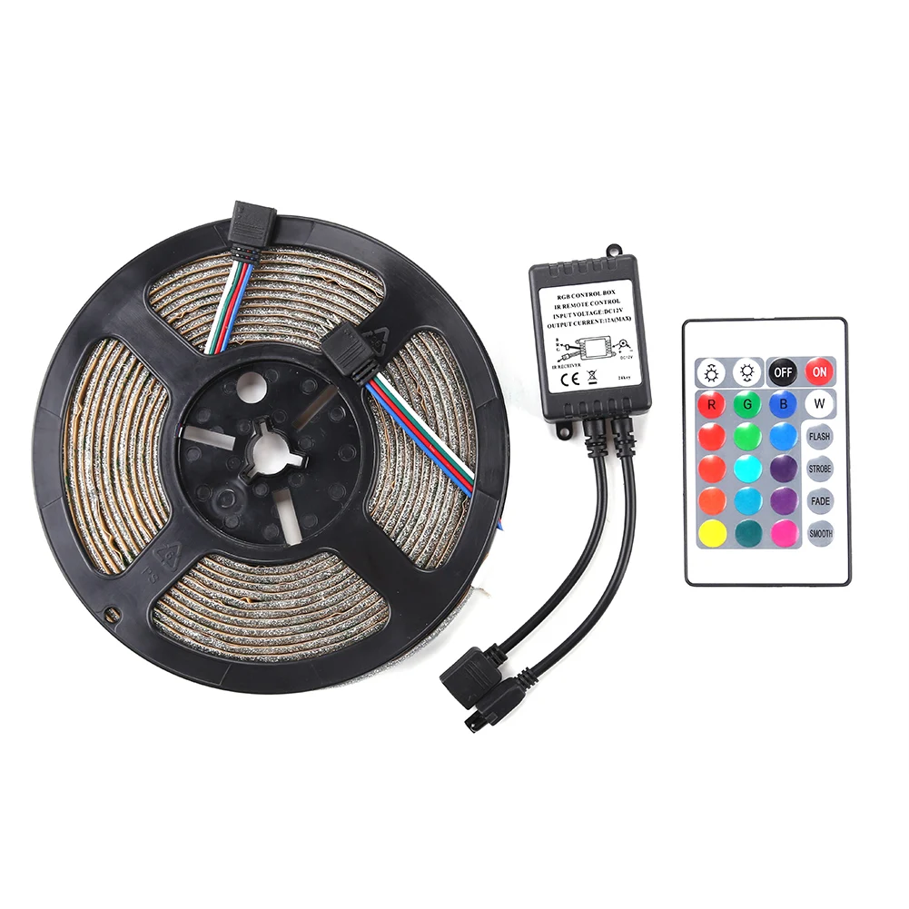 

5050 RGB Светодиодная лента с дистанционным управлением изменение контроллера RGB Светодиодная лента контроллер лента лампа 12 В DC декоративные ...