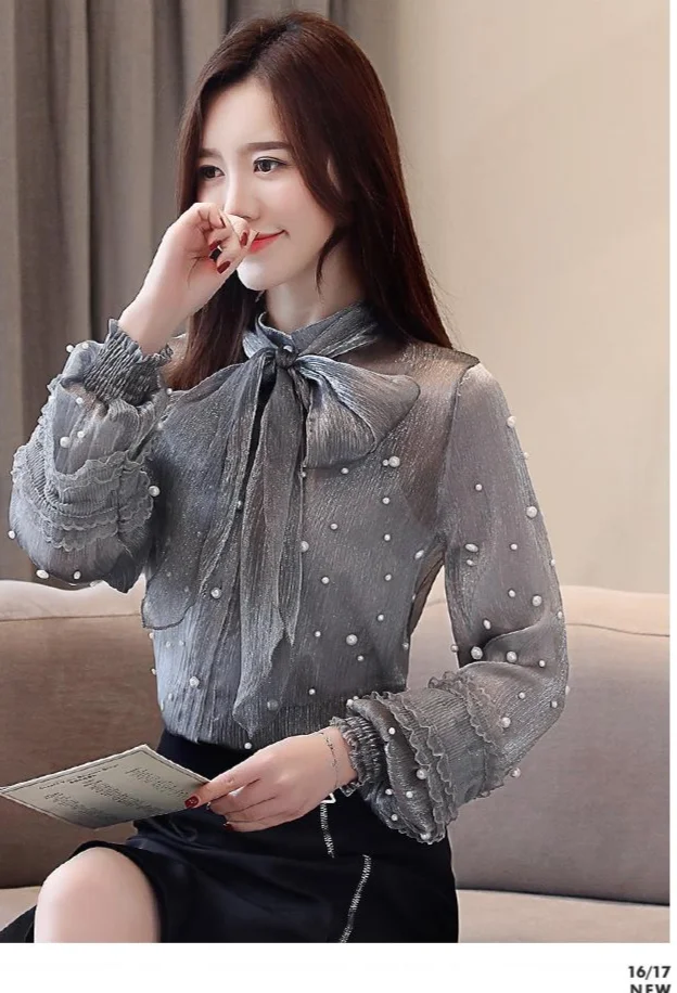 

Fashion woman blouses women blusas womens tops and blouses chiffon shirts ladie's top plus size