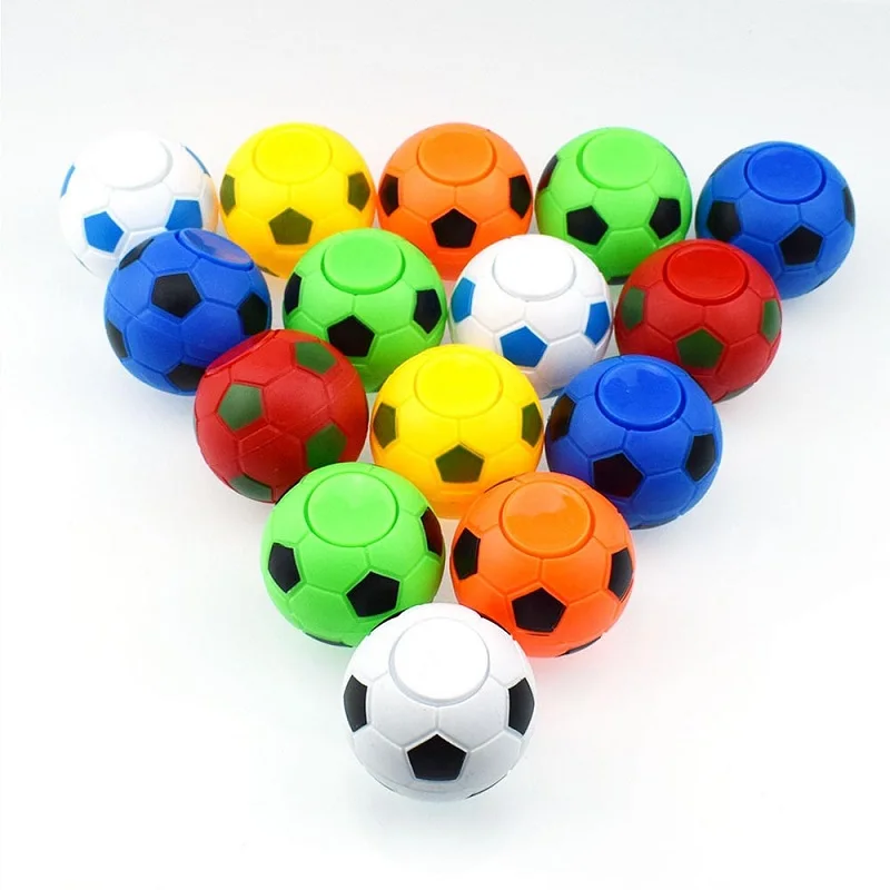 

10pcs/lot Football Finger Gyro Spinner Stress Relief Toys Anti Stress Funny educational toys