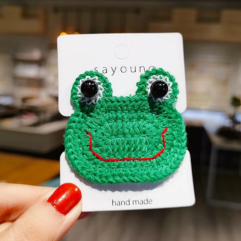 Заколки для волос с милыми мультяшными животными заколки медведями модные