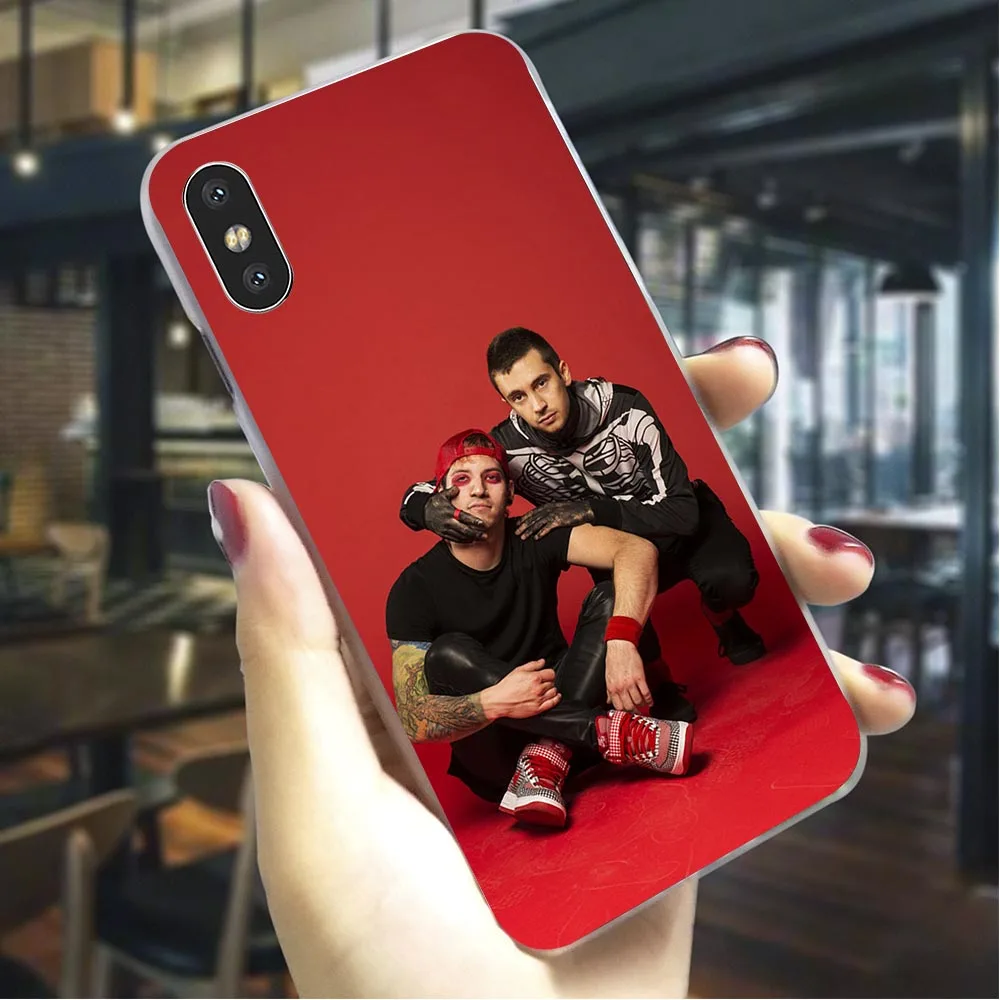 K2525509 Гибридный чехол для телефона Twenty One Pilots чехол для iPhone 6 5 5S SE 6 S/6 6S Plus 7 8/7 8 Plus X XS XR Xs Max - Цвет: K2525509