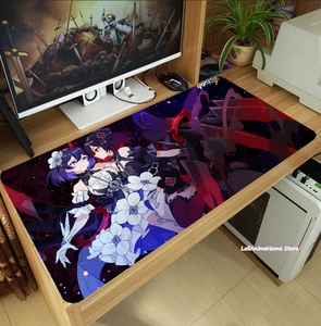 Хит продаж; Аниме Seele Vollerei Honkai Impact 3 Отаку Коврик для мыши с принтом из мультфильма портативных ПК коврик для мыши клавиатуры стол коврик анти-скольжения, коврик для игр Косплэй