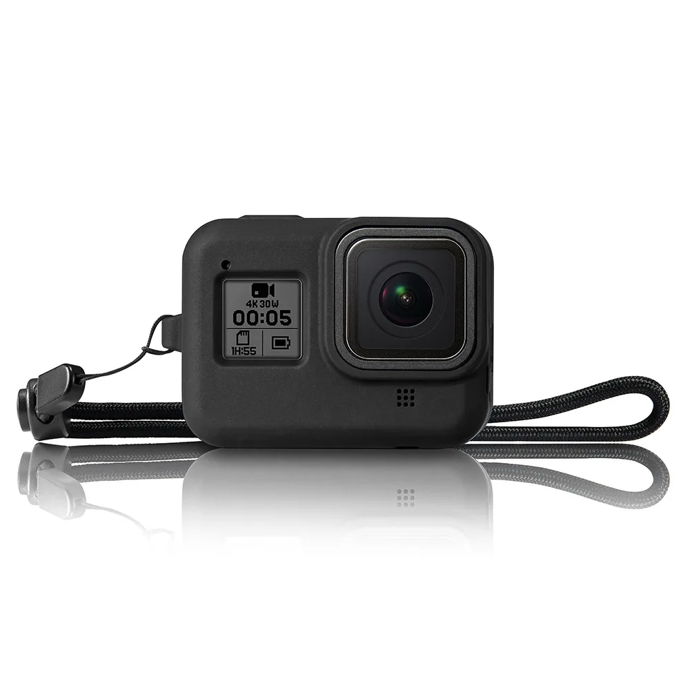 Anordsem мягкий чехол для Gopro аксессуары спортивных камер силиконовый защитный