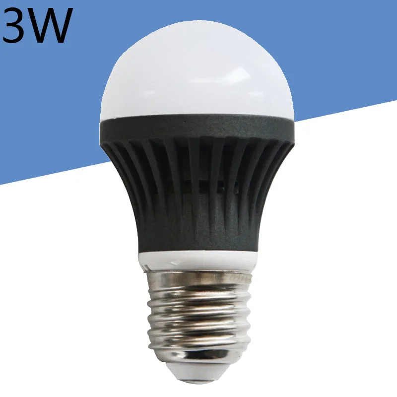 С регулируемой яркостью 3W светодиодный лампы E27 AC85 265V 130лм/W SMD5730 3 годовая гарантия