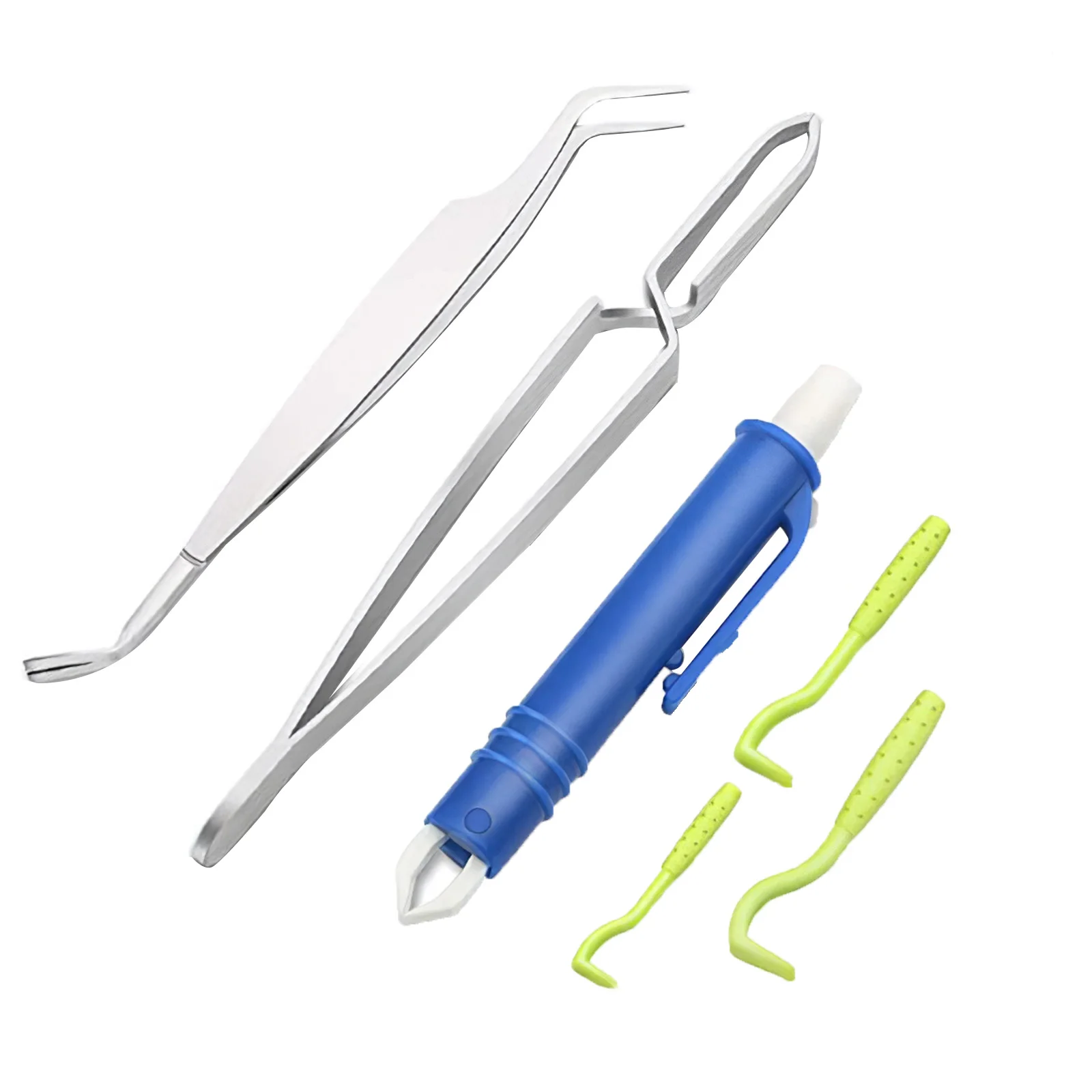 Набор инструментов для удаления клещей нержавеющая сталь пластиковый бокс