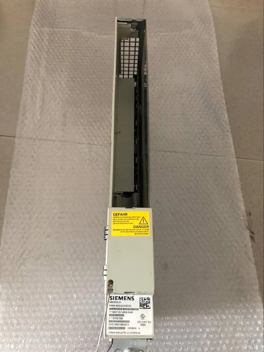 Модуль питания Siemens Simodrive 611 6SN1123-1AB00-0HA2 используется в хорошем состоянии - купить