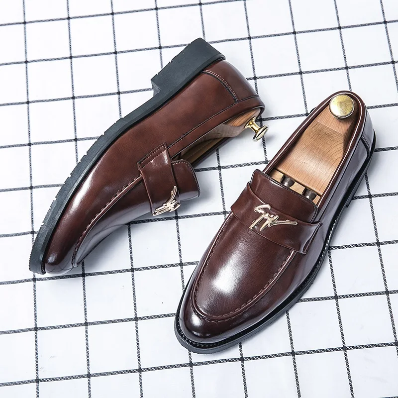 

Piergitar Men Shoes Formal Leather Shoes For Men Fashion Trend Handmade Men's Moccasins Casual Mens Hot Sale Luxury Man