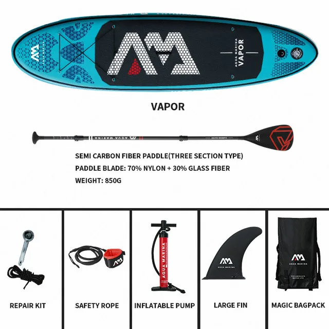 SET C AQUA VAPOR 300*76*12 см надувная доска для серфинга - Цвет: SET C