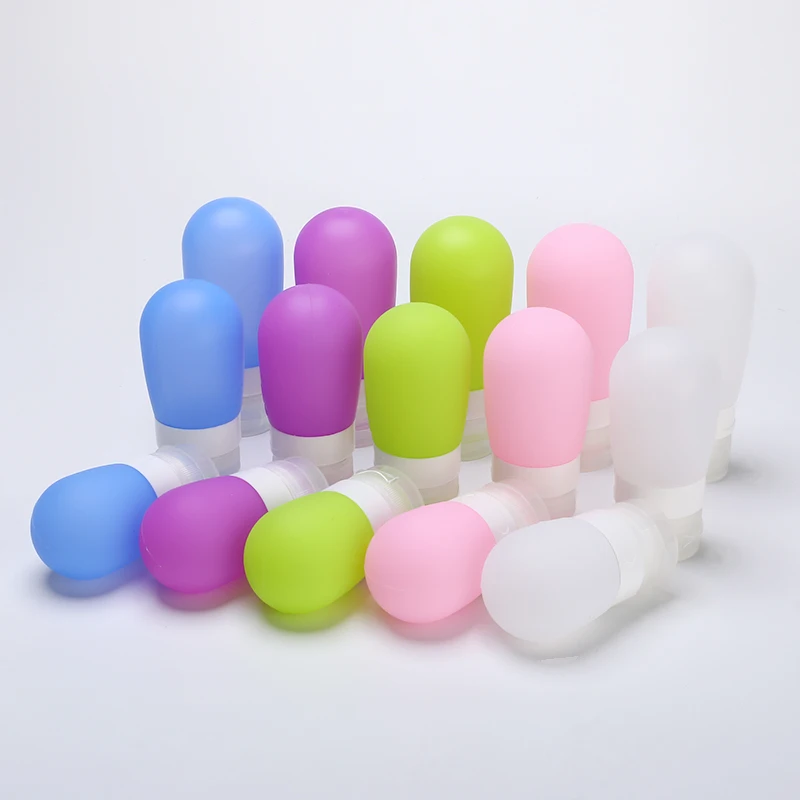 38 мл 60 80 портативная силиконовая многоразовая бутылка пустая дорожная упаковка