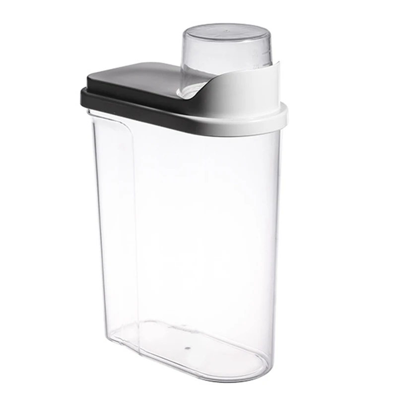 

Набор из 2 контейнеров для риса и зерна, диспенсер для хранения продуктов, подходит для риса, пищевых продуктов для домашних животных, контей...