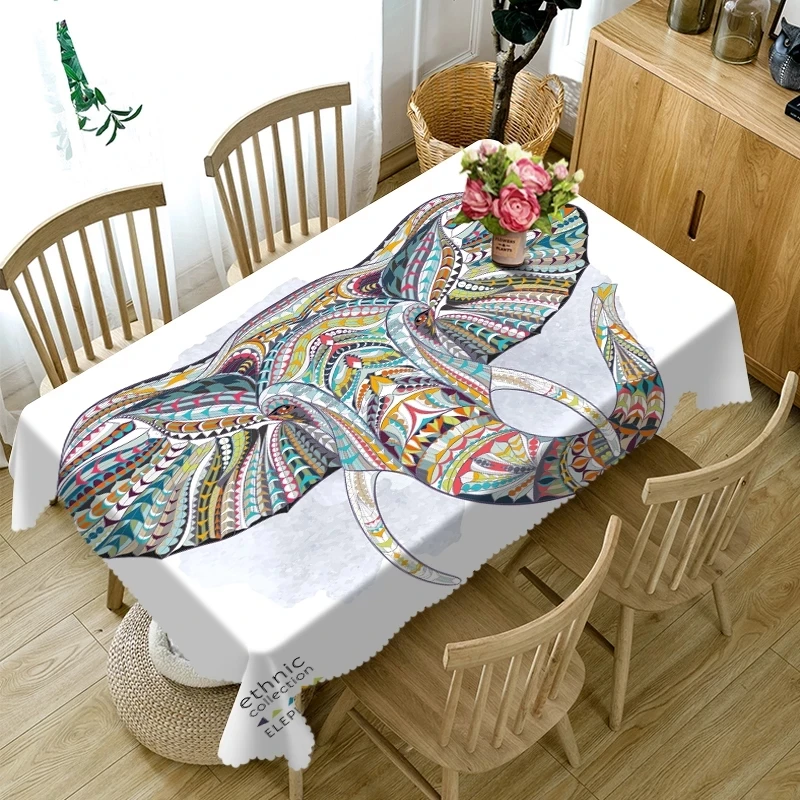 

3D Sea View Pattern Tablecloth