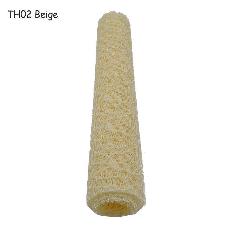 TH02 50 см* 5 ярдов органза тюль рулонная катушка тканевая лента DIY ремесло сетки подарок Свадебная оберточная бумага для цветов День рождения, вечеринка, фестиваль украшения - Цвет: TH02