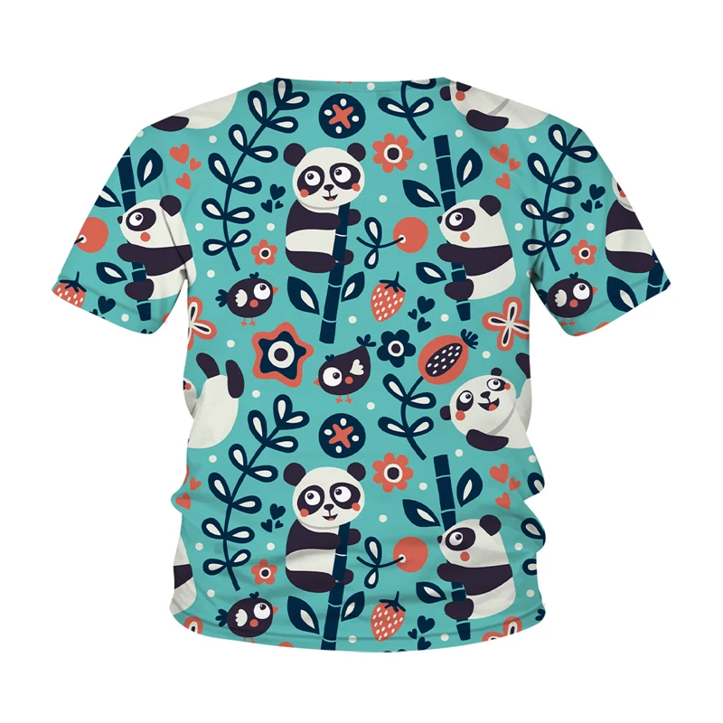 

Cartoon animal T-Shirt Oversized Children's Short Sleeve 3D Print T-Shirts Boy Kid Boys and Girls Tops T-Shirt Summer Clothes