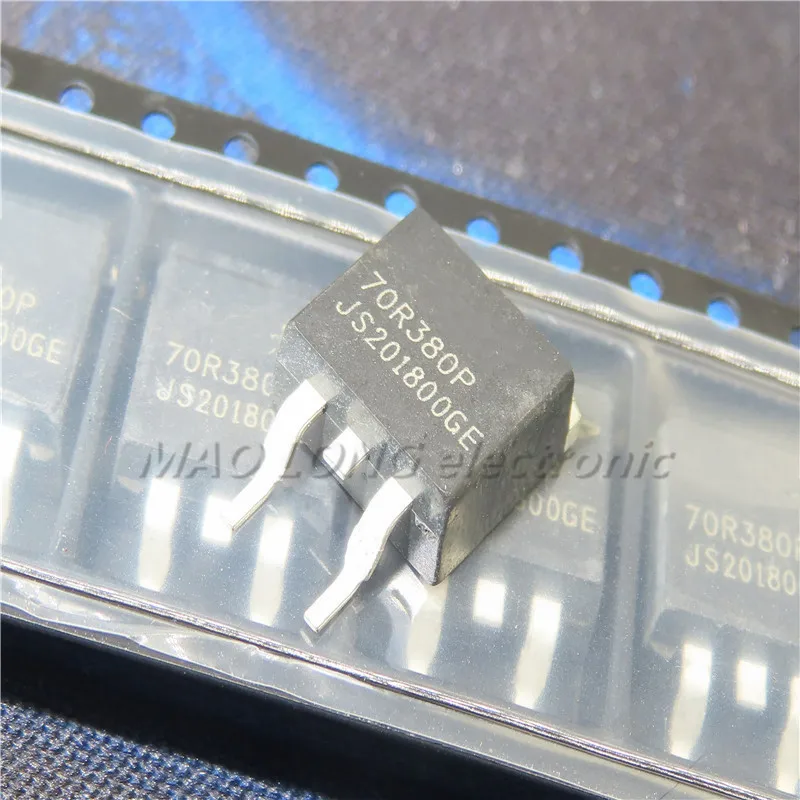 10 шт./лот 70R380P MME70R380P TO-263 SMD field effect MOS tube 750V 11A New в наличии 10 шт./лот 70R380P MME70R380P TO-263 SMD field effect MOS tube 750V 11A New в наличии