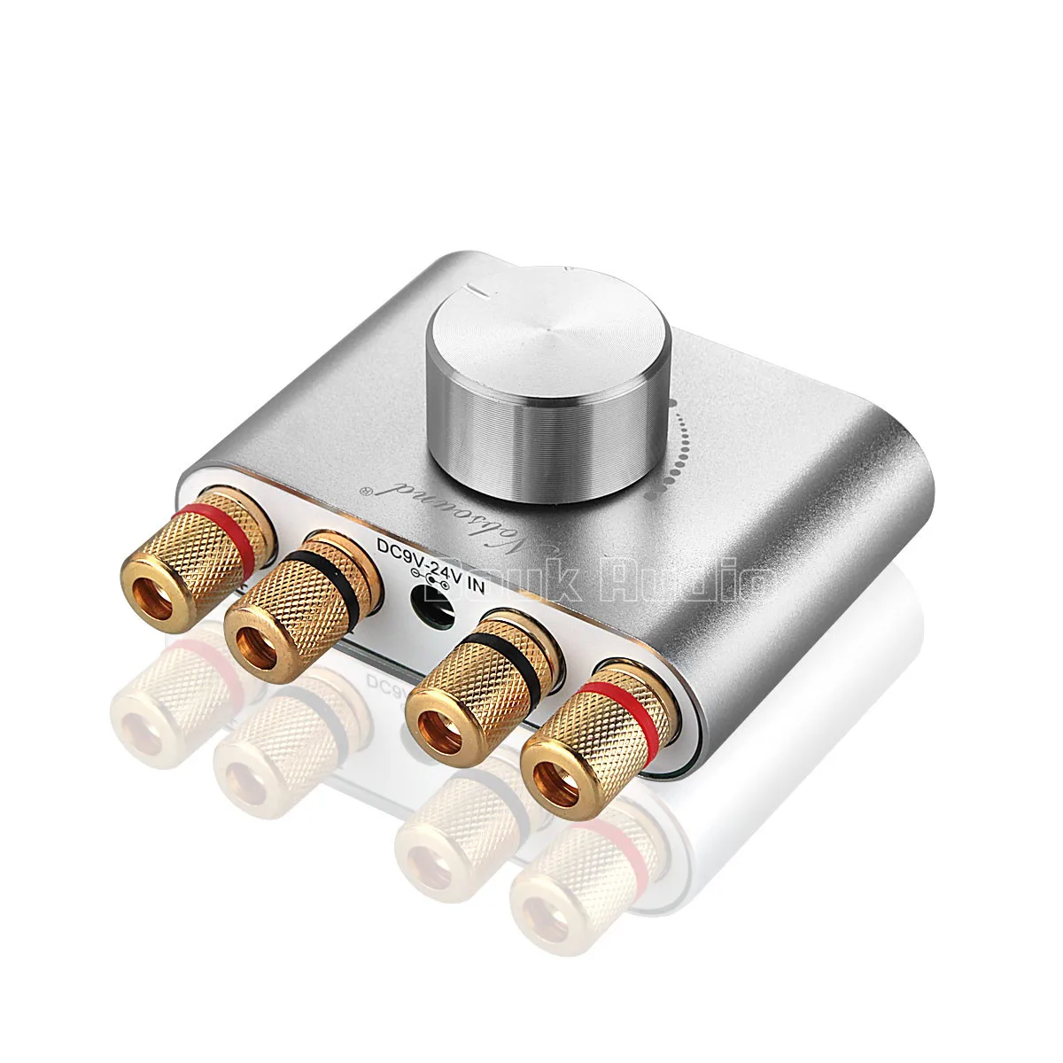 Nobsound Мини Bluetooth 5,0 HiFi TPA3116 цифровой усилитель стерео аудио 2,0 канальный усилитель звука 100 Вт усилитель мощности - Цвет: Серебристый