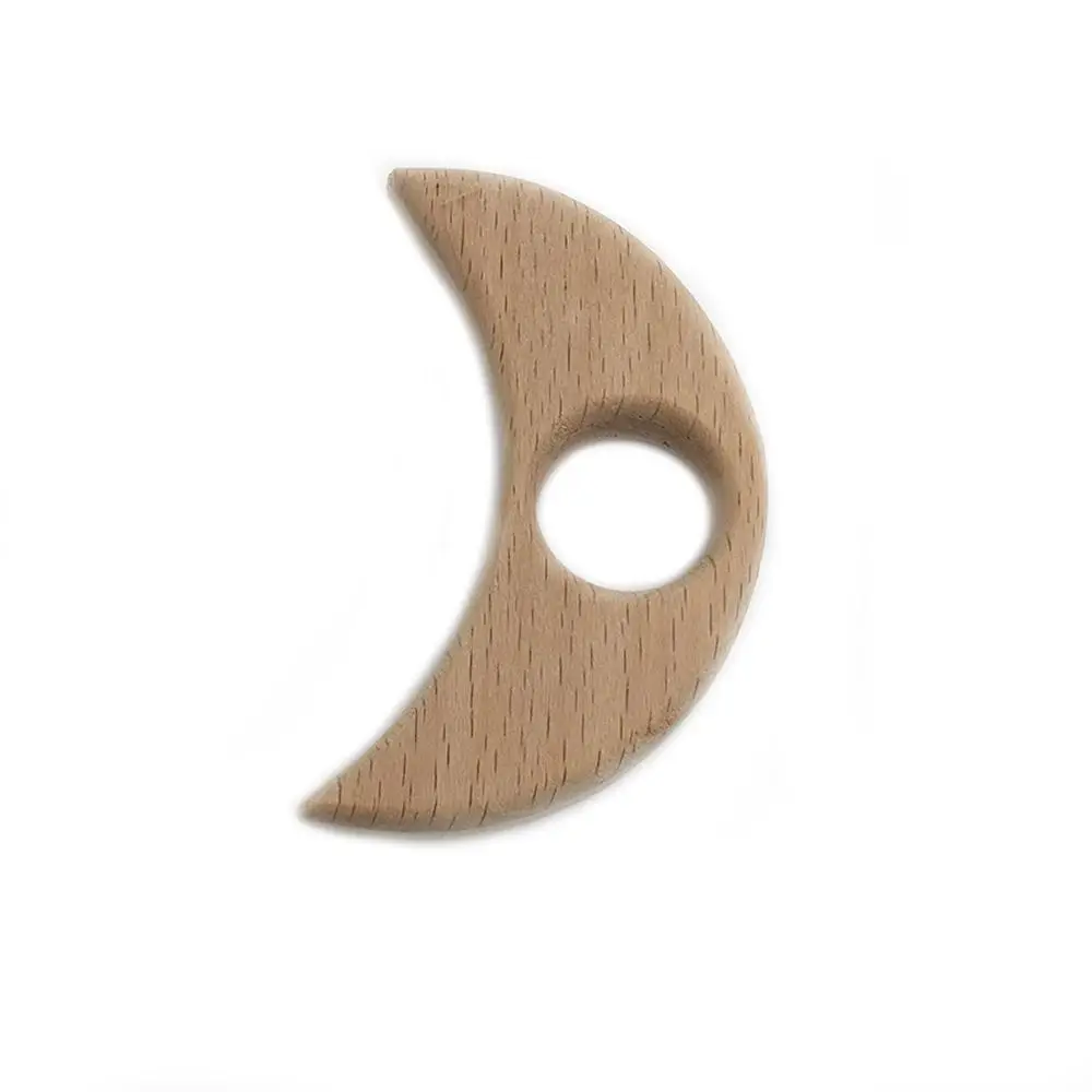 C042 Beech Wood Прорезыватель Мультяшные деревянные животные Детский Прорезыватель игрушка безопасный новорожденный дети Прорезыватель игрушки Жевательная из силикона бусы Товары для малышей - Цвет: C042