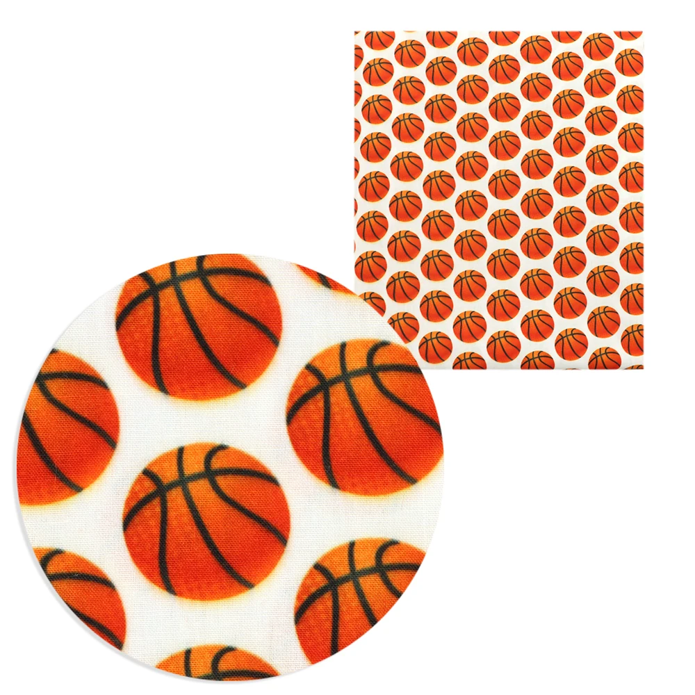 Аксессуары David 50*145 см текстиль с Баскетбольным принтом полиэфирная хлопковая