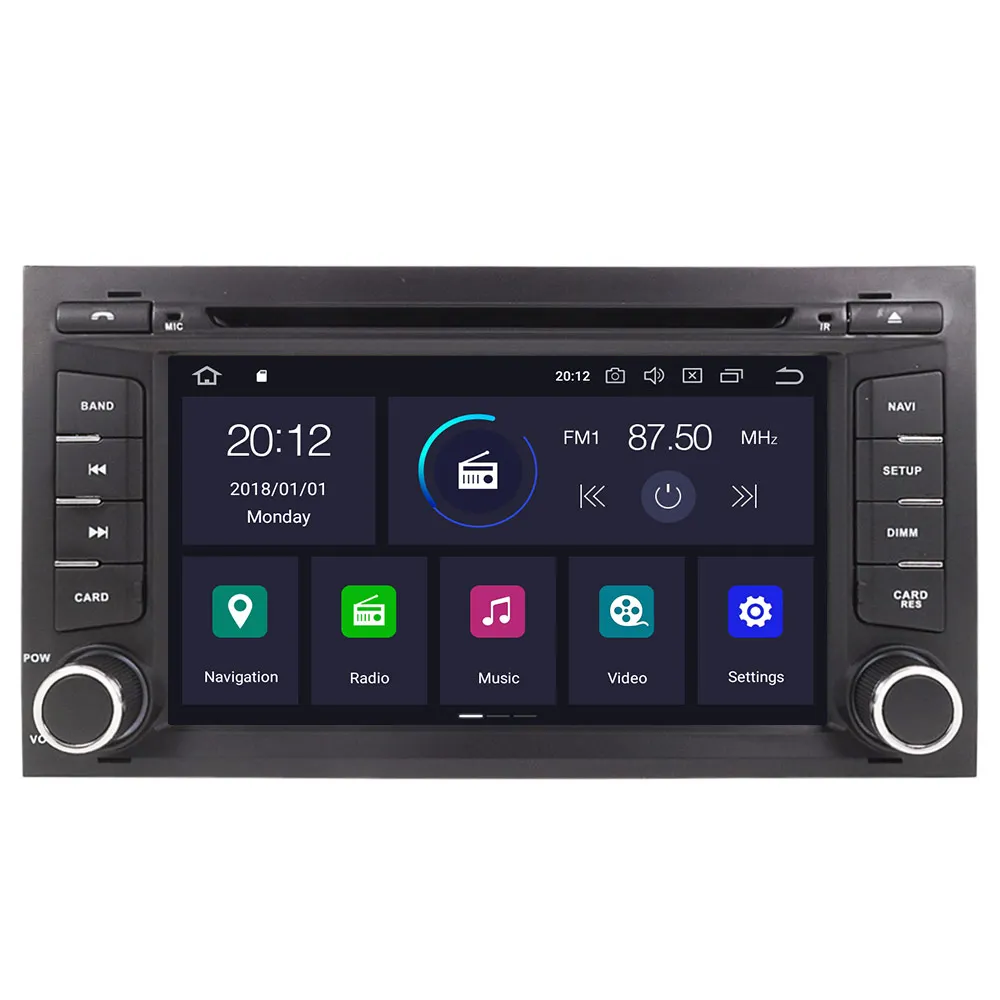 Aotsr автомобильный Радио стерео приемник 2 din для Seat Leon android 2012-2017 DVD плеер GPSnavigation