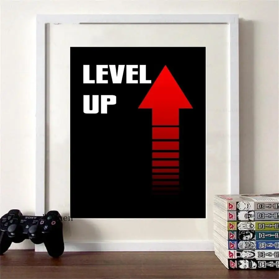 

Game Quotes Art Painting Console Game Canvas Posters and Prints Video Games Wall Pictures for Boys Room Decoration Gift