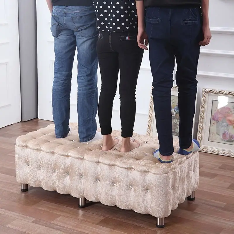 

Sgabello Fauteuil Gonflable Ottoman Clothing Store Taburet Madeira Sgabelli Pouf Change Shoes Taburete Poef Storage Stool