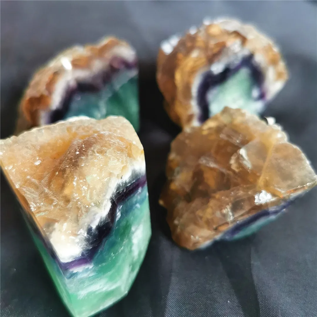 

1pcs 100% Natural green fluorite Mineral specimen mineral crystal specimens Stones and crystals Healing crystal