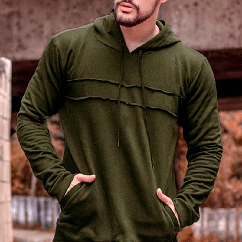 

Men's Solid Color Sweatshirt Fashion New Men's Hoodie Spring And Autumn Winter Hip Hop Hoodie Male Long Sleeve M-3XL all-match
