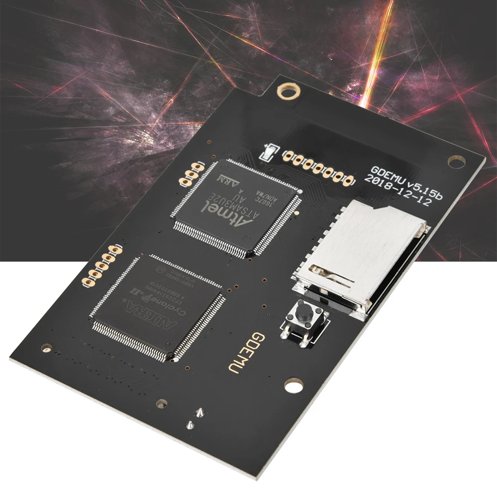 Game Accessories Sega DC Console PCB GDEMU Simulation CD‑ROM V5.15b Upgraded For Console(Black) | Электроника
