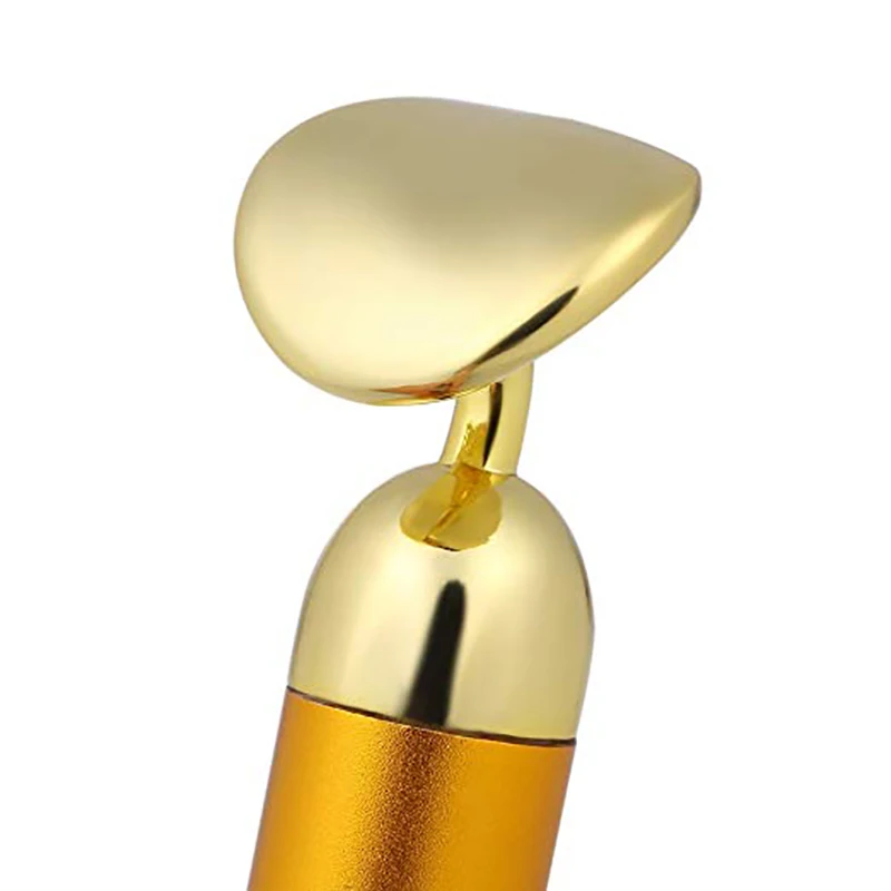 Мини массажер для лица с оборками укрепляющий кожу уменьшает морщины уход за