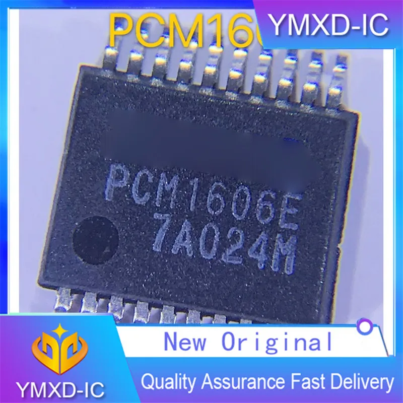

Цифро-аналоговый преобразователь, 10 шт./лот, Pcm1606e/2K Pcm1606e, 24-битный ЦАП, интегральная схема IC Ssop20