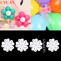 flower balloons clips 5m balloon chain glue dot birthday party wedding arch backdrop decorations globos ballons accessories