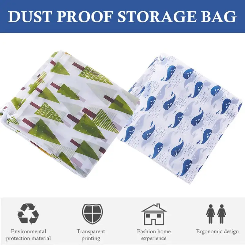 

Fridge Cover Dust Proof Mothproof Household Decor with Storage Bag Refrigerator Protective Cover for Kitchen Living Room