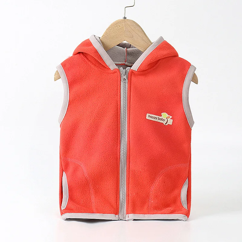 2019 осенне зимняя одежда для малышей двухслойный жилет жилеты мальчиков и девочек