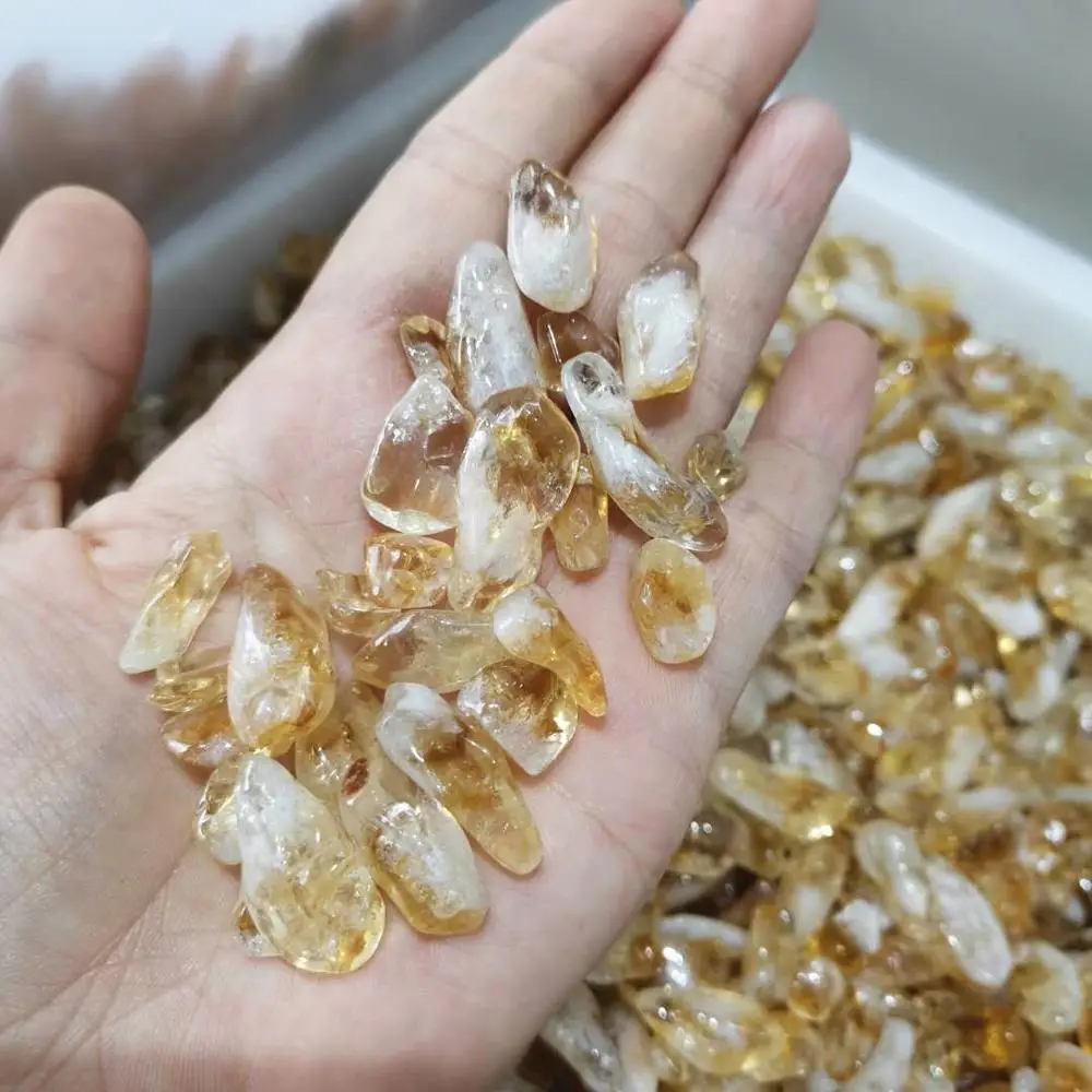 

Натуральный цитрин, камни, полированный кристалл, кварцевые части